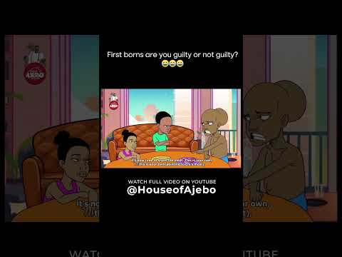 First borns oya make una answer!😂😂😂 #comedy #funny #tegwolo #houseofajebo #cartoon #naijaskit