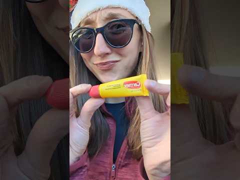 Happy Holidays Featuring Carmex! #shorts #fyp