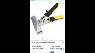 35 % off Hurricane Sheet Metal Hand Seamer, 6 Inch Straight Jaw Sheet Metal Bender Tools