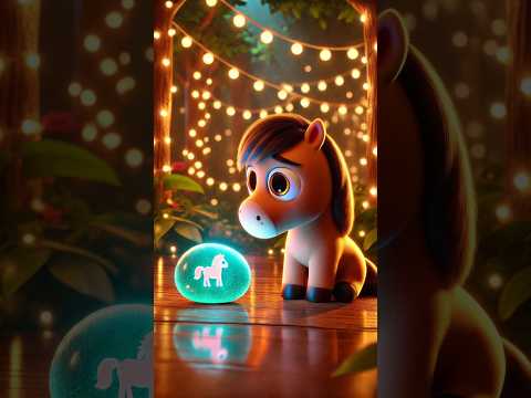 Horse's Story Melody: Fairy Light Forest #shortanimation #story #adorable #horse #3d #cute #lovely