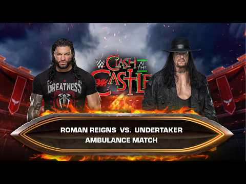 🚑 Embulence Match | Roman Reigns vs. The Undertaker | WWE Clash at the Castle 🚑