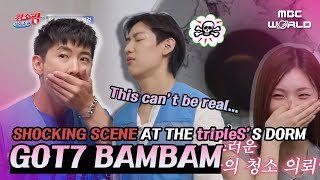 [ENG/THA] Bambam & Brian faints checking tripleS's 24x stronger 'Living Hell' dorm😭 #BAMBAM #tripleS