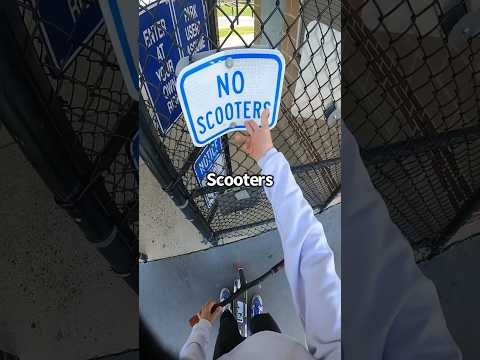 No Scooters😠 #short #scooter #redbull #skate #shorts #insane #viral #scoot