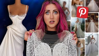 I Bought UNREALISTIC Pinterest WEDDING DRESSES for CHEAP