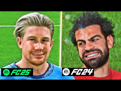 EA FC 25 vs EA FC 24 - Gameplay & Graphics Details Comparison