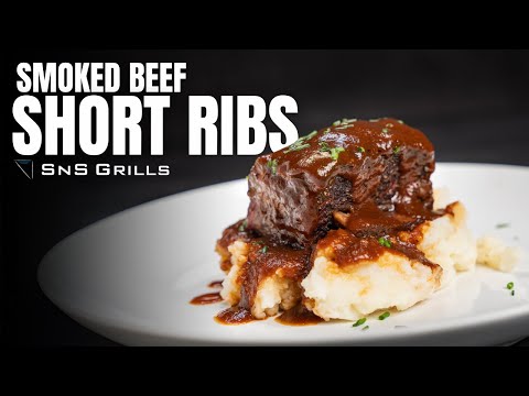 Smoked Beef Short Ribs Recipe - How To BBQ Beef Ribs On the Grill