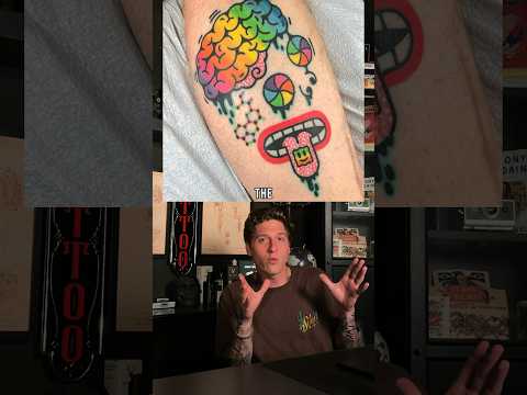 Trippy Tattoos🍭 #shortvideo