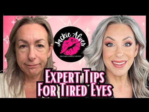 Tips You NEED TO KNOW If You Have Tired Sagging Eyes!! | Makeup Tutorial 50+