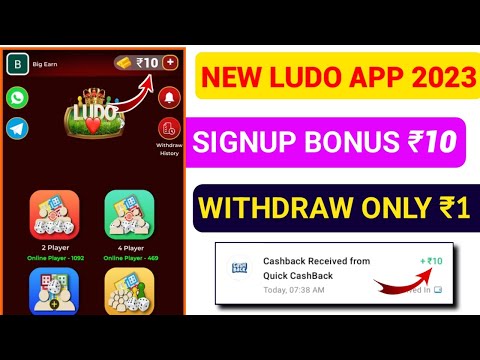 Ludo Earning App Without Investment Paytm Cash ₹10+₹10 Unlimited Loot | Love Ludu App Withdrawal