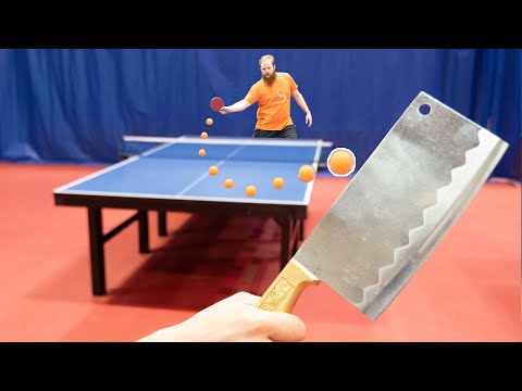 Can You Play Ping Pong with a Knife?