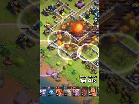 Kombo Kamehameha (Fireball) males mikir. #serangancoc #clashofclans #fireball