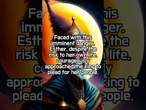 1 Minute Lesson of Esther - Courage in the Face of Danger