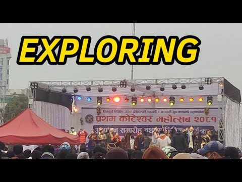 EXPLORING 1st KOTESHOR MAHAUTSAV, TINKUNE PARK, KATHMANDU, NEPAL