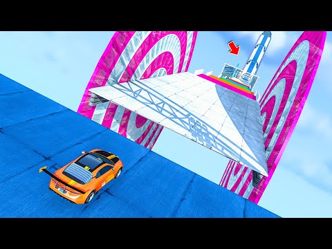 89.898989% IMPOSSIBLE GTA 5 MEGA RAMP CHALLENGE | GTA 5 No Copyright Gameplay for TikTok & YouTube