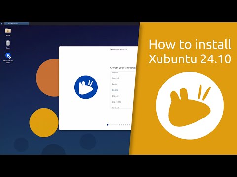 How to install Xubuntu 24.10 Oracular Oriole