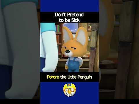 Don't Pretend to be Sick #Shorts #Pororo