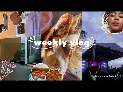 VLOG 058 | finally bought my first microwave, homemade pizza and sunday at blankets and wine