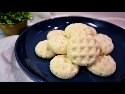 Vanilla Melt Away Cookies | Just 4 Ingredients!