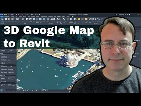 How to import Google maps into Revit as 3D texture map