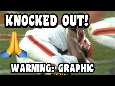 Dorian Thompson Robinson KNOCKED OUT Vs Broncos 😳🙏 Broncos vs Browns 2023 highlights