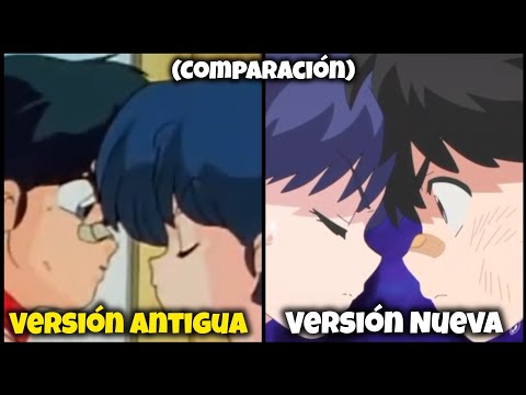 Ranma y Akane casi se BESAN!! | Remake VS Antiguo (Comparación)