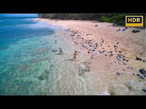 Drone Surf Video in Hawaii (part 2) 8K HDR