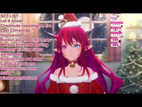 SantaRyS Sings Jingle Bell Rock 【IRyS' Christmas Unarchived Karaoke】