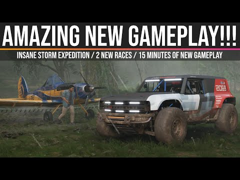 Forza Horizon 5 - Amazing New Gameplay!! Storm Expedition / 2 New Races / 15 Minutes Of New Gameplay