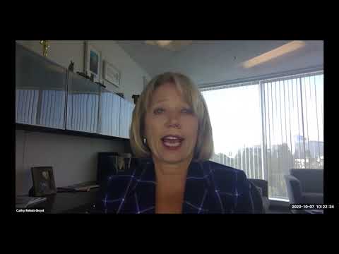 Energy TT&WD Webinar 10/7/2020: Session I Remarks from Cathy Reheis-Boyd