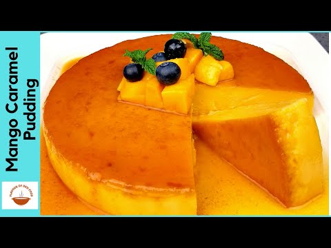 Eggless Mango Pudding No Oven| Caramel Bread Pudding | Mango Delight – Flavour Of Desi Food - EP 44