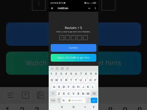 holdcoin 18 september daily heist code | daily combo code today hold coin | reclaim combo code