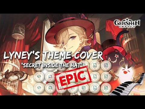 "Lyney: Secret Inside the Hat" (Lyney Character Demo OST) | EPIC Genshin Impact Lyre Cover 🔥