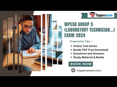 MPESB GROUP 5 (LABORATORY TECHNICIAN...) Syllabus & Pattern 2025, Question Bank, Online Test Series