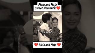 OMG! PIOLO PASCUAL & MAJA SALVADOR SWEET MOMENTS!❤️ #piolopascual #majasalvador #shorts