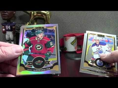 2015-16 O Pee Chee Platinum Hockey Hobby Box break