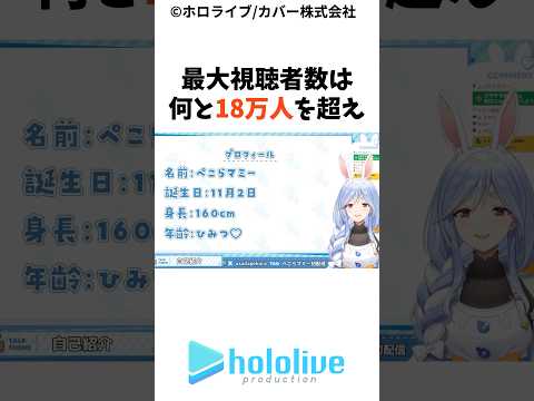 娘より人気なぺこらマミーの3つの秘密　#vtuber #ホロライブ#ぺこら  #ぺこらマミー　#兎田ぺこら