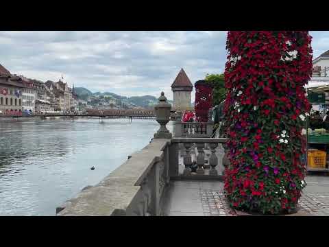 Lucerne Fair by Chapel Bridge