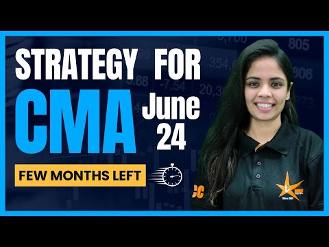 Strategy For CMA Exam June-2024 || Few Months Left || CMA Deeksha Sharma ||