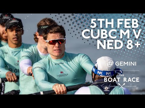 FIXTURE: Cambridge University Men v The Dutch 8+ - 5th Feb 2023