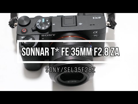 SONY Sonnar T* FE 35mm F2.8 ZA(SEL35F28Z）をレビュー！軽くて小さい普段使いに最高のレンズ