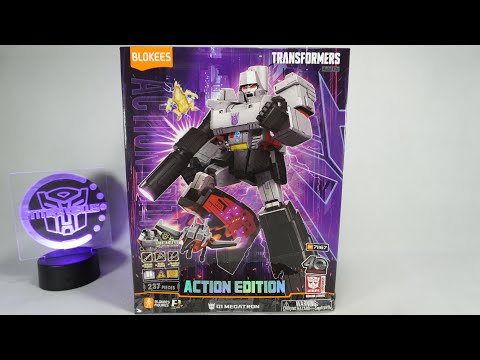 Unboxing & Build: @Blokees Transformers Action Edition 02 Megatron