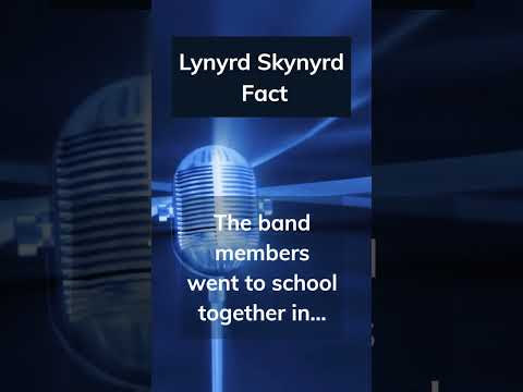 They met in school🎸 #shorts #facts #rockstar #lynyrdskynyrd