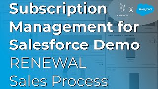 Subscription Management for Salesforce (RENEWAL Sales Process) (Winter 2024) #salesforce #demo