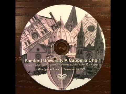 Samford University A Cappella Choir "Europa Tour" 2009