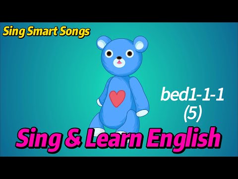 Sing & Learn English | Bedtime Words for Kids | Level 1 | ESL Kids | Kids Songs | Toddler Learning