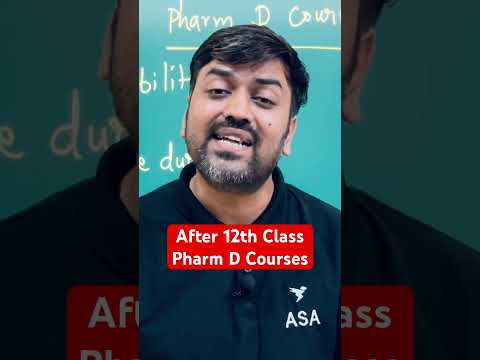 Pharm D Course after 12 class #amarsayaracademy