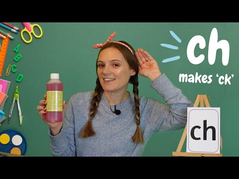 'ch' Sound | Learn Phonics | 'ch' Makes 'ck' Words | Learn to Read | British Teacher | Digraph