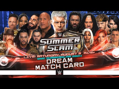 WWE SummerSlam 2024 - Dream Card [v4]