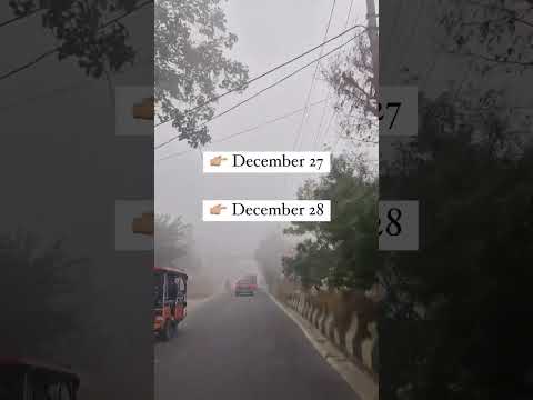 Dense Fog, 0°C Temps in Adampur & Faridkot #PunjabWeather #ColdWave #WinterRain #Jalandhar