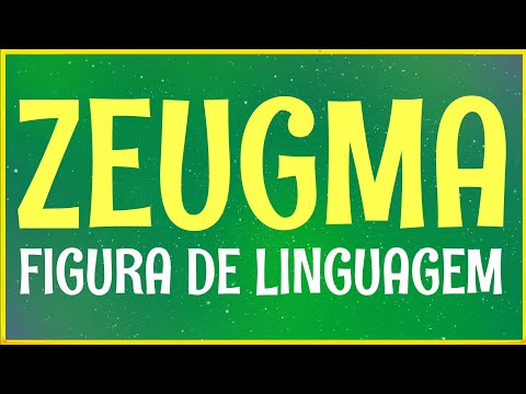 Figura de linguagem Zeugma - conceito e exemplos